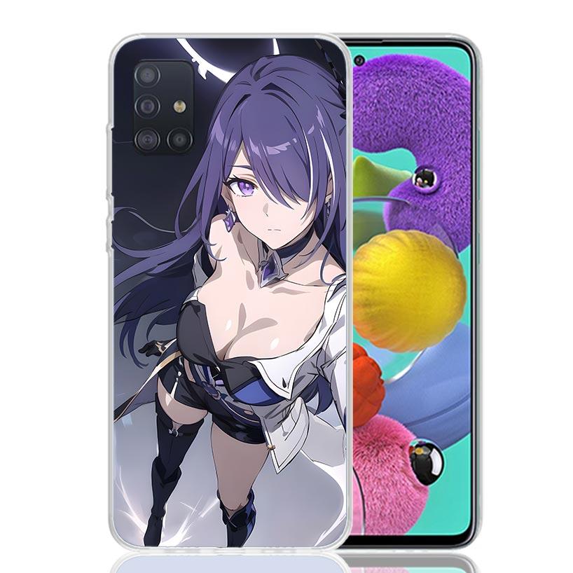 Honkai Star Rail Acheron Phone Case for Samsung Galaxy A52 A51 A50S A12 A22 A32 A72 A10S A30S A31 A71 Note 20 Ultra 10 Plus S10