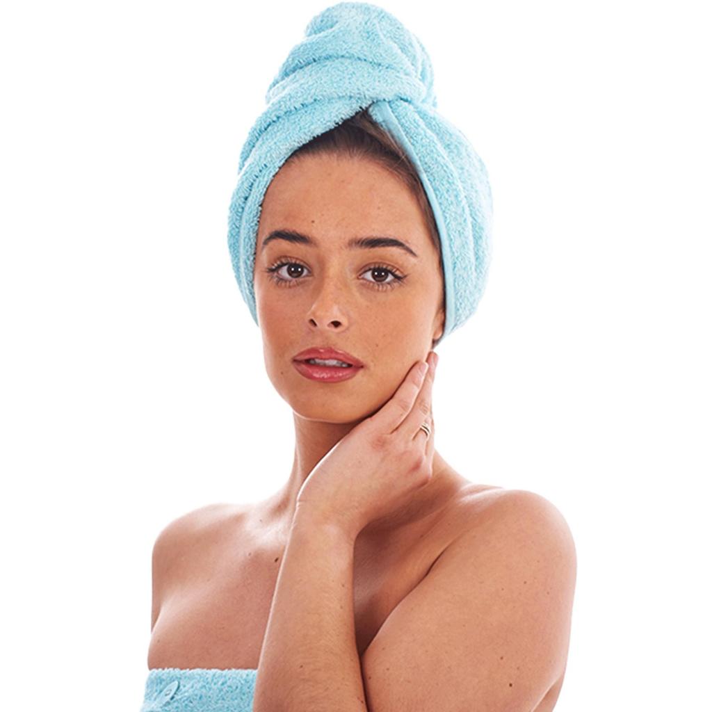 Keanu Turban Cotton Towel (Pack of 3)