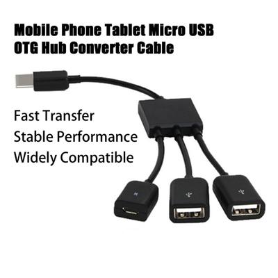 Practical OTG Hub Converter Compatible Portable Data Transmission Widely