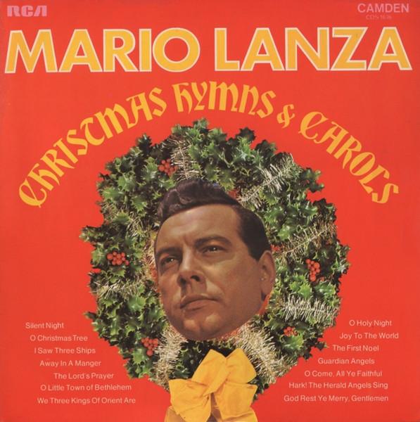 

LP Record MARIO LANZA - Christmas Hymns & Carols CDS1036 RCA Camden UK Holiday Used