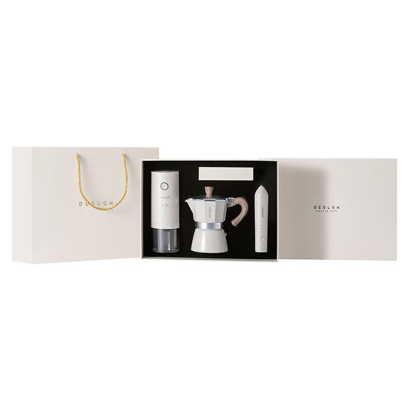 DESLON Portable Electric Coffee Maker Set