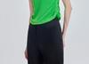 Acetic acid casual slim fit short sleeved T-shirt for women's summer design sense, niche thin style, age reducing versatile round neck top