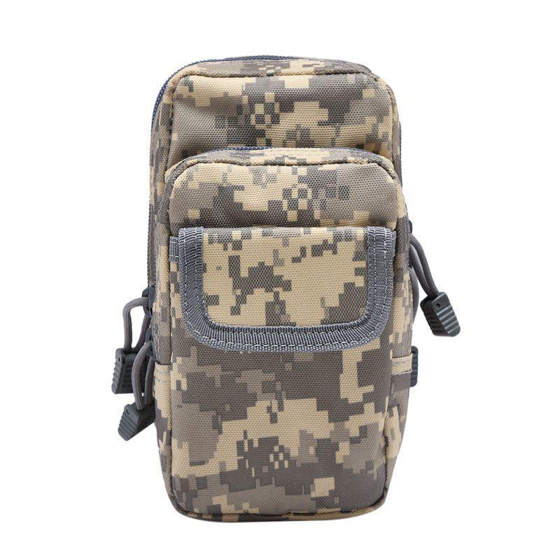 Outdoor-Bauchtasche Hängend Militärfan Sportgürtel Tragen Wechsel 5,6-Zoll-Mobiltelefon