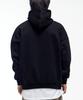 Yin-Yang Graphic Hoodie Black