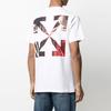 Off-White Caravaggio Slim Tee White Men Tops OMAA027R21JER0040125