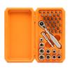 42 In 1 Ratchet Socket Set Wrench Car Maintenance Combination Multifunctional Small Toolbox Home Repair Accessories