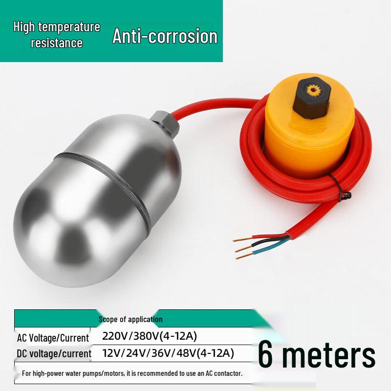 

Aokewen 304 SS High Temperature Liquid Level Float Switch