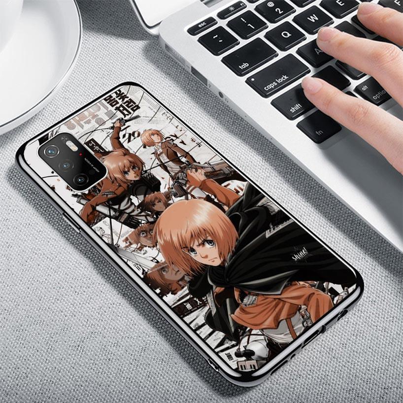 Attack Manga Case Phone Cover for Xiaomi Poco X3 Nfc X5 X6 X7 X4 Gt F7 Ultra F6 F5 Pro F4 F3 M5S M5 M4 M3 5G Trend Fundas Poco X