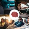 Car Armrest Cushion Center Console Artificial Leather Cushion Pad With Memory Foam Waterproof Elbow Rest With Side Storage