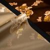 Chinese Tea Mat Cloud Pine Brocade Tea Table Cloth Cotton Linen Tea Ceremony Accessories