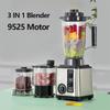 3L Large Capacity Electric Blender 6 In 1 Stainless Steel Fruit Juicer Kitchen Multifunctional Soy Milk Machine