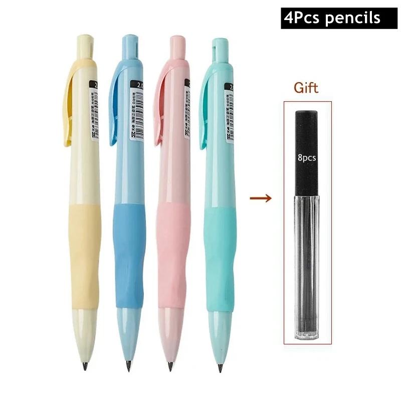 

Cute Dolphin 2mm Mechanical Pencils Set Carpenter Drafting HB Pencil 2.0 mm for Drawing Writing Sketching Kawaii School Supplies