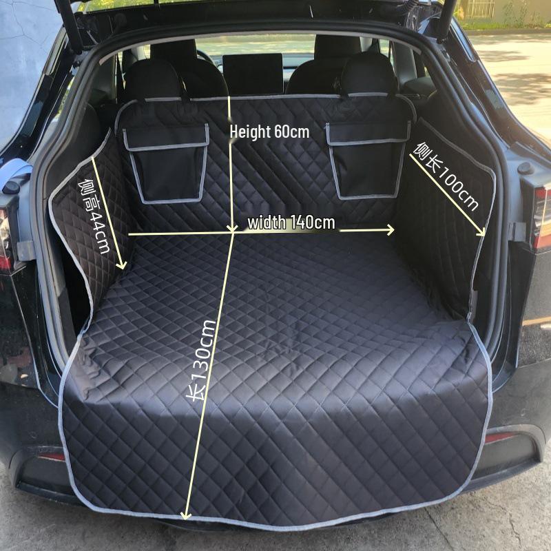 Waterproof Pet Car Trunk and Seat Protector Mat for Outdoor Travel
