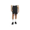 Kids Logo Color-Block Panel Straight-Leg Shorts Kids Bottoms Black CJ9272-010