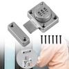 Knob Twist Hasp Lock Keyless Security for Cabinets And Doors with Combination