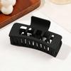 Square Plastic Hair Claw Clip For Women Secure Grip Lightweight Hair Accessory Hairpin For Comfort And Styling