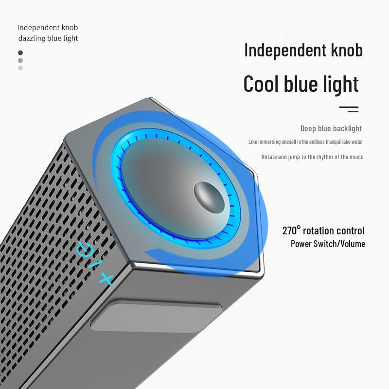 Philips SPA520S HIFI Desktop Gaming Speakers with USB Hub