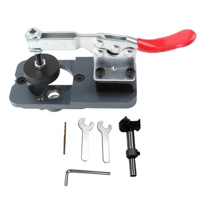 Woodworking 35mm Hole Opener 35mm Hinge Opener Door Cabinets Hinge Locator Woodworking Hole Drilling Guide Locator