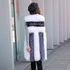Haining fur new high imitation fox fur vest women's fur vest medium and long winter coat