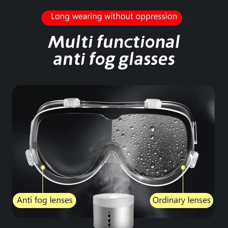 Painting Gas Mask Respirator Set Dual Charcoal Filters Spray Chemical Industry Pesticide Anti Fog Glasses Protective Masks