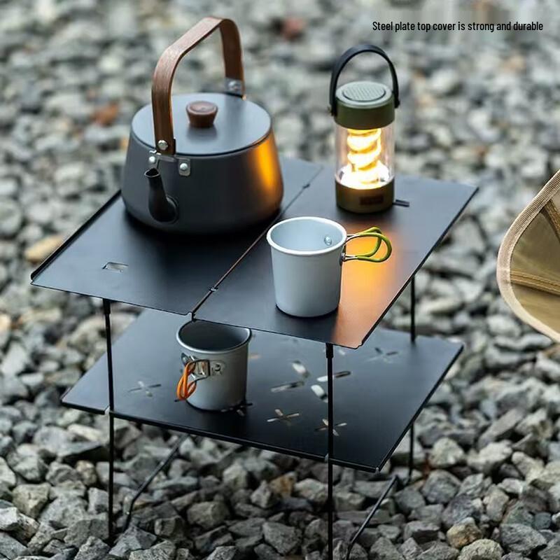 OEING Portable Aluminum Folding Camping Table