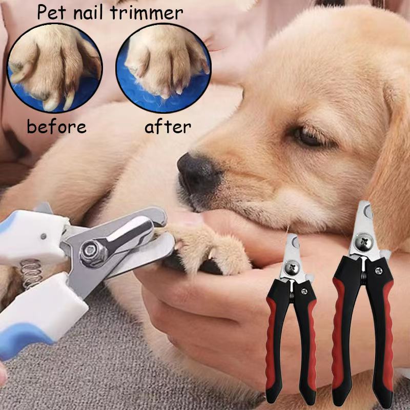 Professional Dog Nail Clipper - Dog Nail Trimmer - Easy and Safe Pets Grooming Clippers - Cat Claw Trimmer with Safety Guard