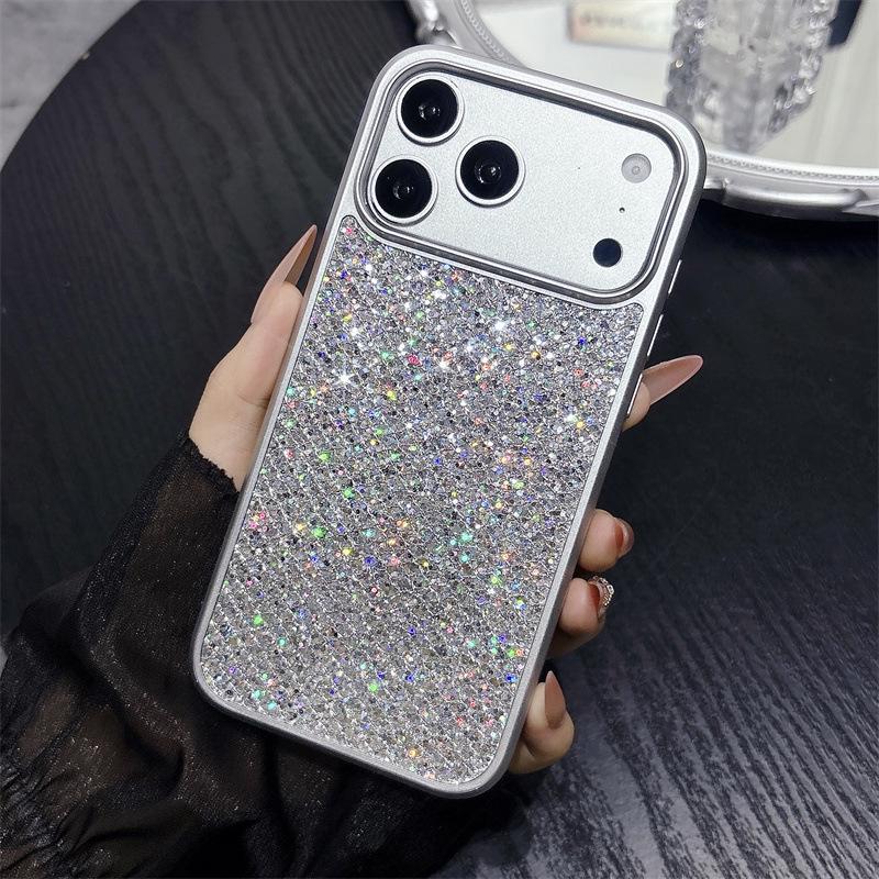 Glitter Rhombus Sequin Drop-Proof Case for Apple iPhone 13-17 Pro Max