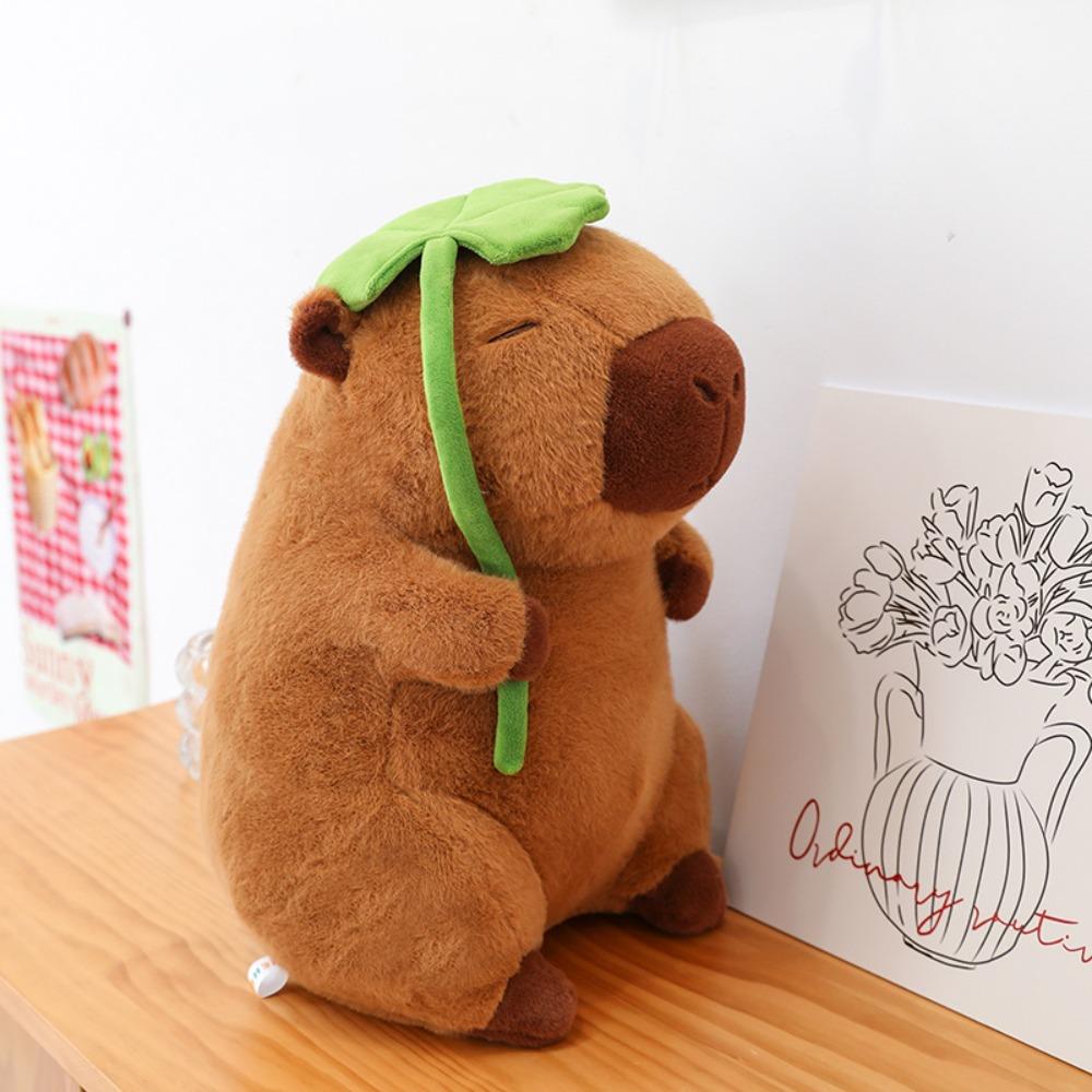 Cute Capybara Plush Toy Children's Pillow Toast Doll Kapibara Doll Birthday Gift