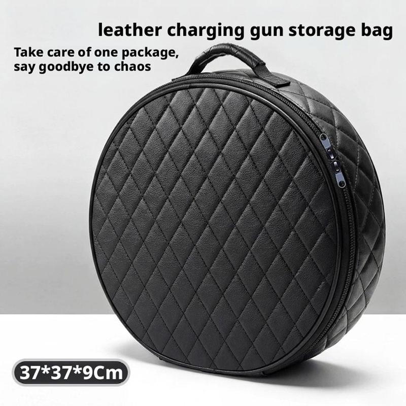New Energy Vehicle Charging Gun Storage Bag Portable EV Charger Cable Bag Waterproof Auto EV Charging Jumper Storage Bag