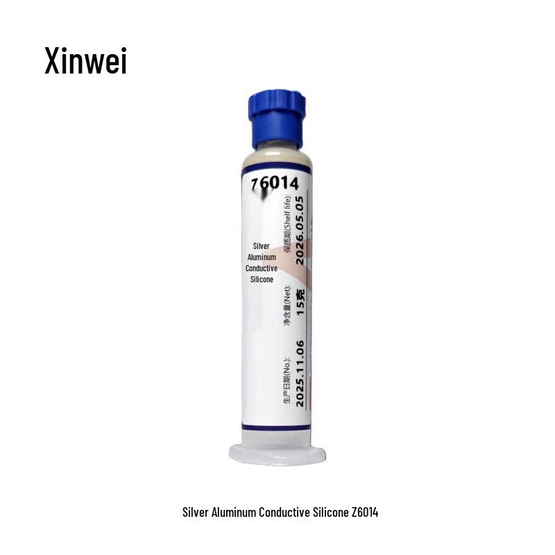 Xinwei Z6014 Silver Aluminum Conductive Silicone Adhesive