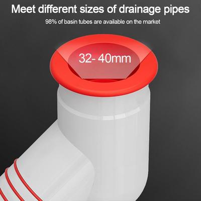 Anti Odor Washing Machine Pipe Connector Anti-spill Sealing Ring Drain Pipe Adapter Multifunctional Drainpipe Tee Connector