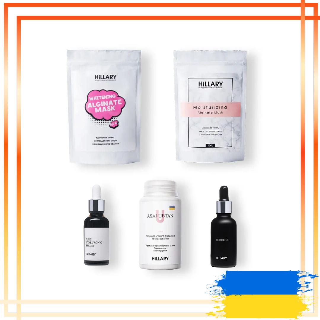 

Набір Hillary SOS для обличчя: зволоження і відновлення