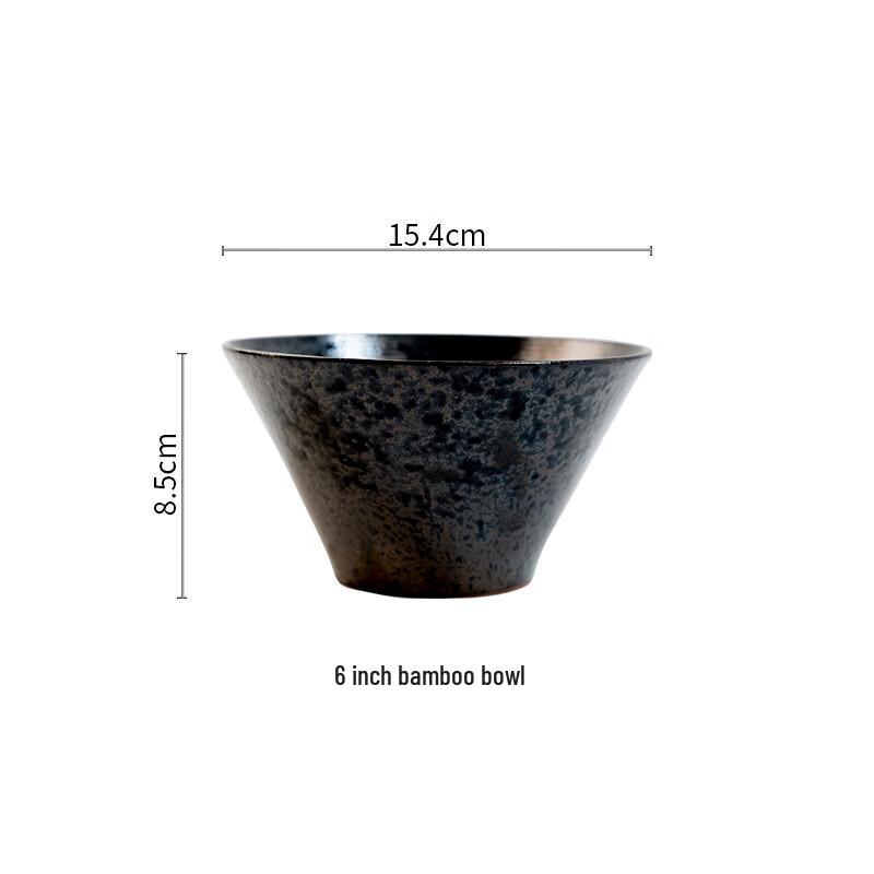 

ZISIZ Japanese Ceramic Ramen Bowl Set