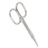 Stainless Steel Cuticle Trimmer Scissors Dead Skin Remover Arc Shaped Cuticle Trimmer Manicure Tool