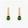 Swarovski 5662922 Chroma Stilla Hoop Drop Earrings