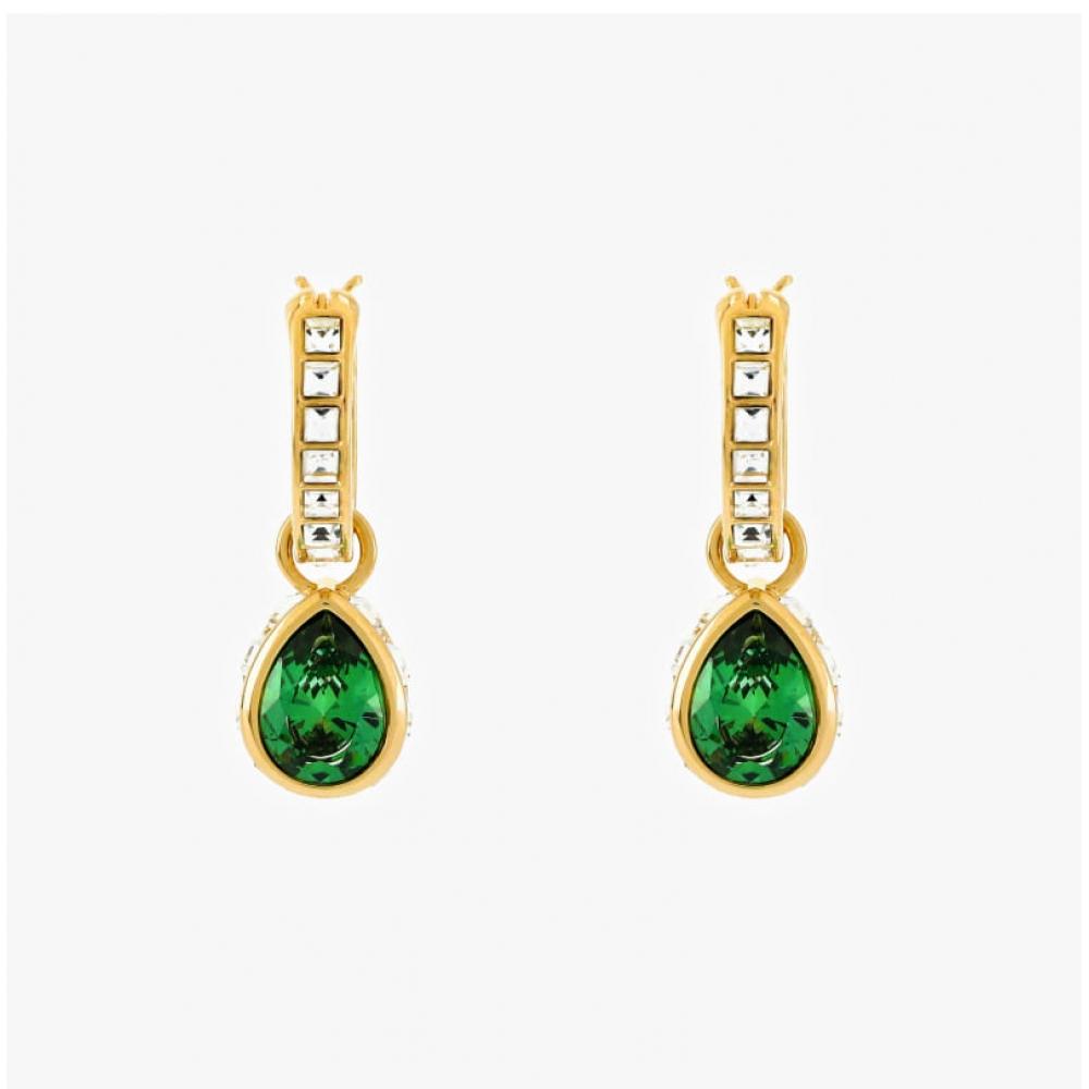 Swarovski 5662922 Chroma Stilla Hoop Drop Earrings