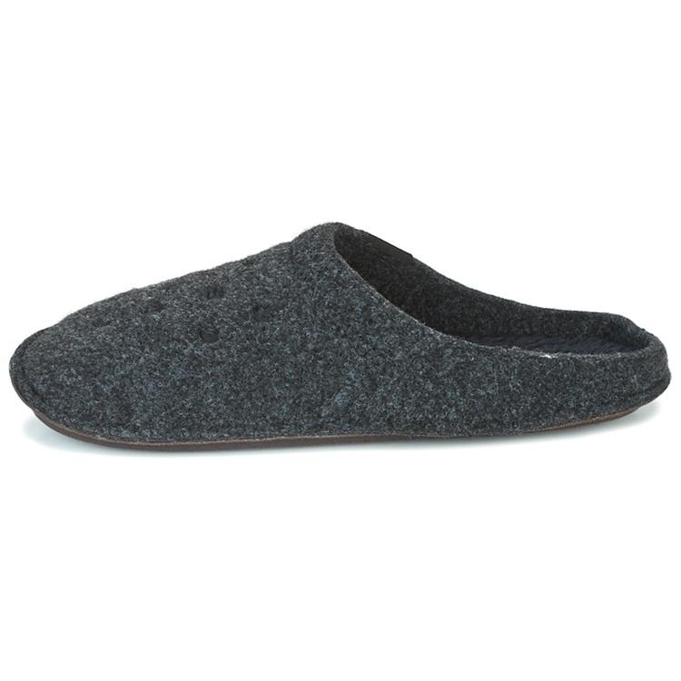 Crocs Classic Slipper Casual Unisex Black Slippers Men s 203600-060 EU 37-38