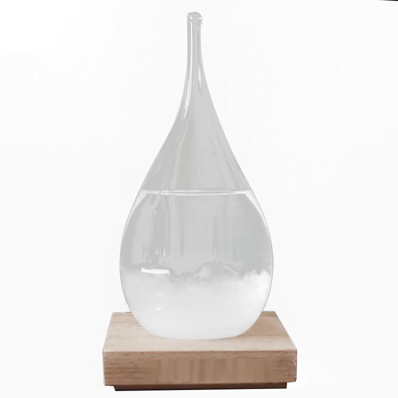 Bunte leuchtende Sturmflasche, kreatives Geschenk, Glashandwerk, Geschenk