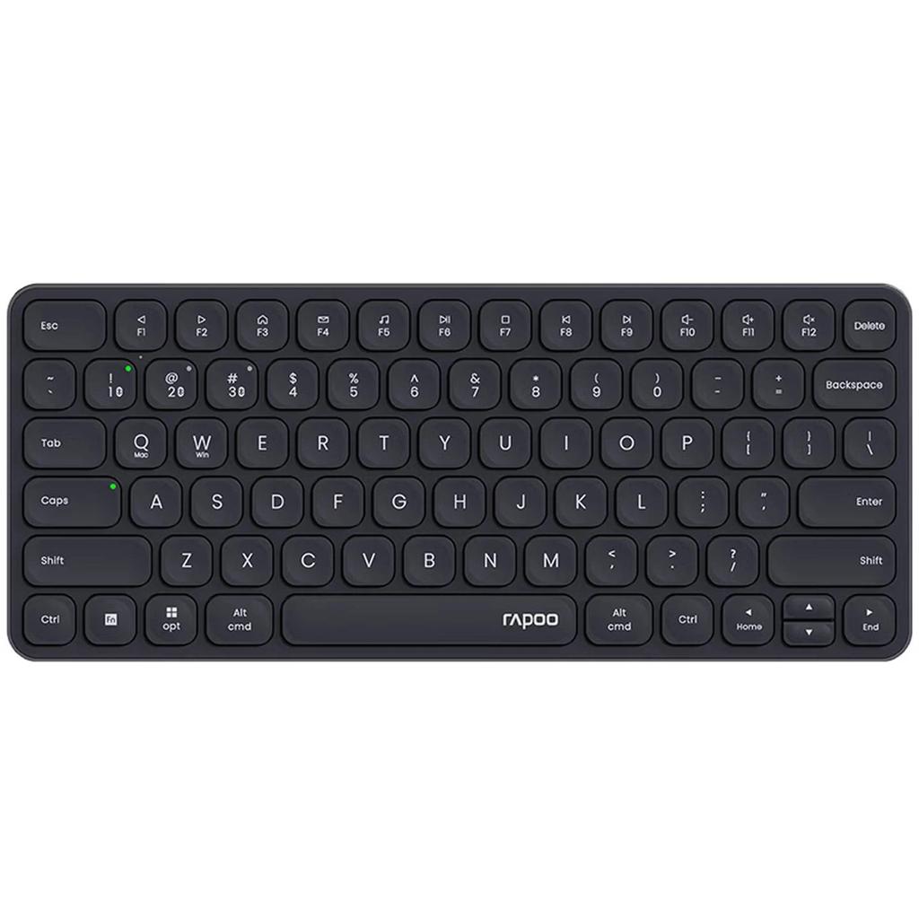 E9000G Upgraded Version, 78-Key Wireless/Bluetooth Multi-Mode Keyboard, Ultra-Thin Compact Portable Wireless Keyboard, Dark Gray