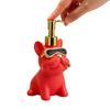 280ml Soap Dispenser, French Bulldog Design Liquid Soap Bottle, Large Capacity Press Pump for Hand Soap Shower Gel Bathroom Kitchen Use