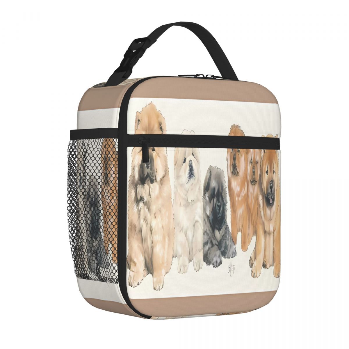 Bestselling Chow Chow Puppies Minimal Chic Insulated Food Bag Festival Outing Meal Bag One Size