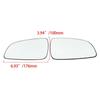 Car Door Side Rearview Wing Mirror Glass Rear View White Heated for Opel Astra H 2004 2005 2006 2007 2008 Auto Exterior Parts