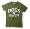 Dogs Because People Suck Funny Dog Owner Shirts Dog Humor Shirts