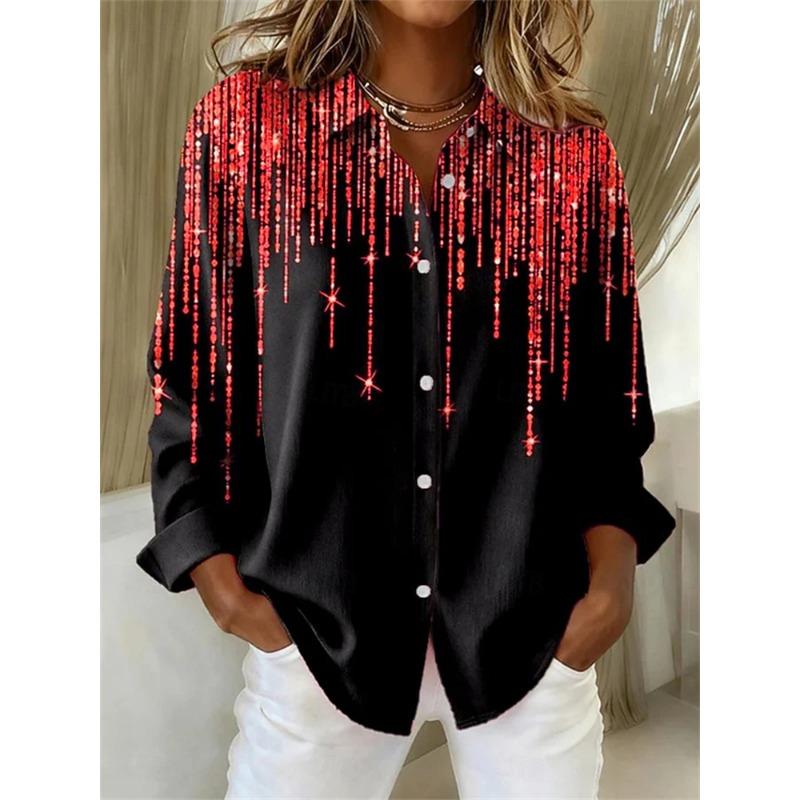 Fashionable Women's Collared Shirt Solid Color Minimalist Series Casual Loose-Fit Breathable Long-Sleeve Shirt For Everyday Wear