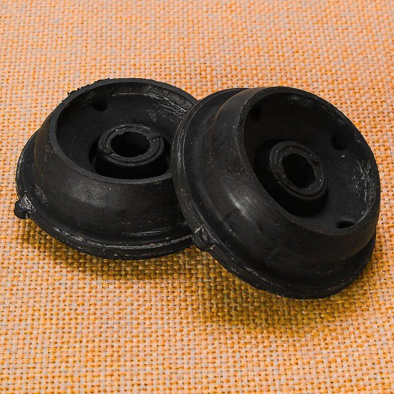 2Pcs Lower Radiator Mount ulator Black Rubber Fit For Hyundai Santa Fe Tucson Sonata Kia Cadenza K5 Sorento Optima Sportage
