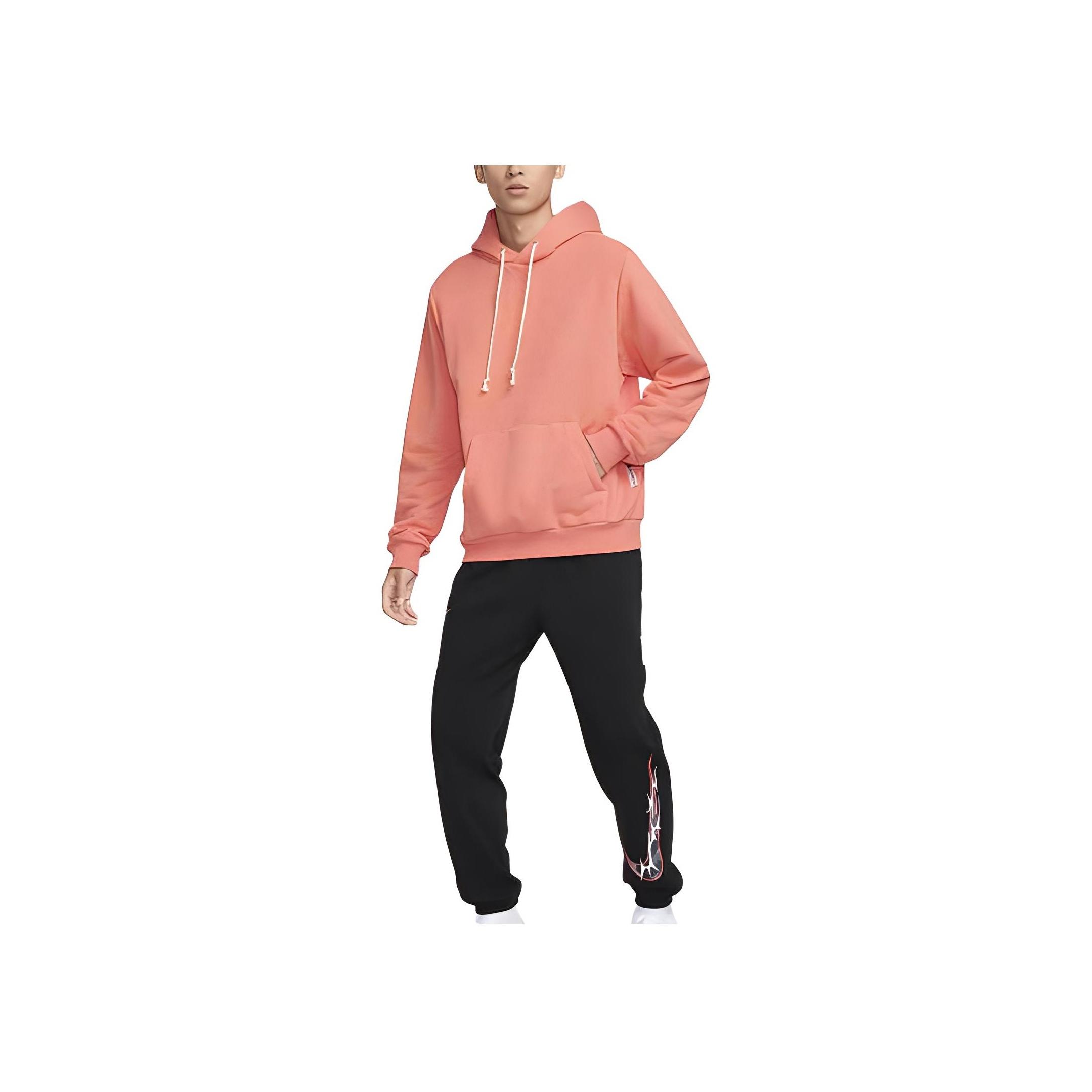 

Nike Dri-Fit Comfortable Pullover Quick-Dry Hoodie Men hoodies Pink FZ0219-643 L