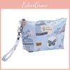Functional Waterproof Fabric Makeup Bag With Multiple Compartments For Travel And Everyday Use