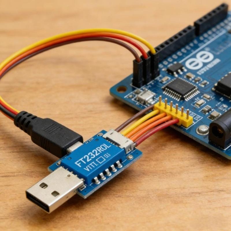 FT232RL USB To TTLs Serials Converters Module With Multiple Voltages Outputs For Microcontroller Programming And Debugging