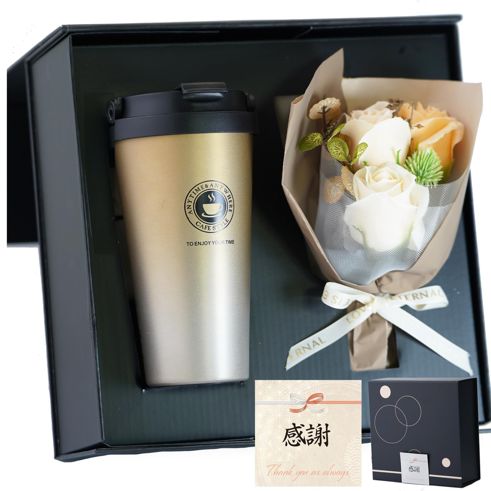 

Retirement Gift for Men in Their 60s and Gift for Bouquet with 500ml Keeps Coffee Hot or Vacuum Perfect for or [omoi] Women, Dad, Women, Tumbler,