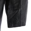 Cherokee Cotton Filling Leather Jacket M Black Genuine Leather Women Used